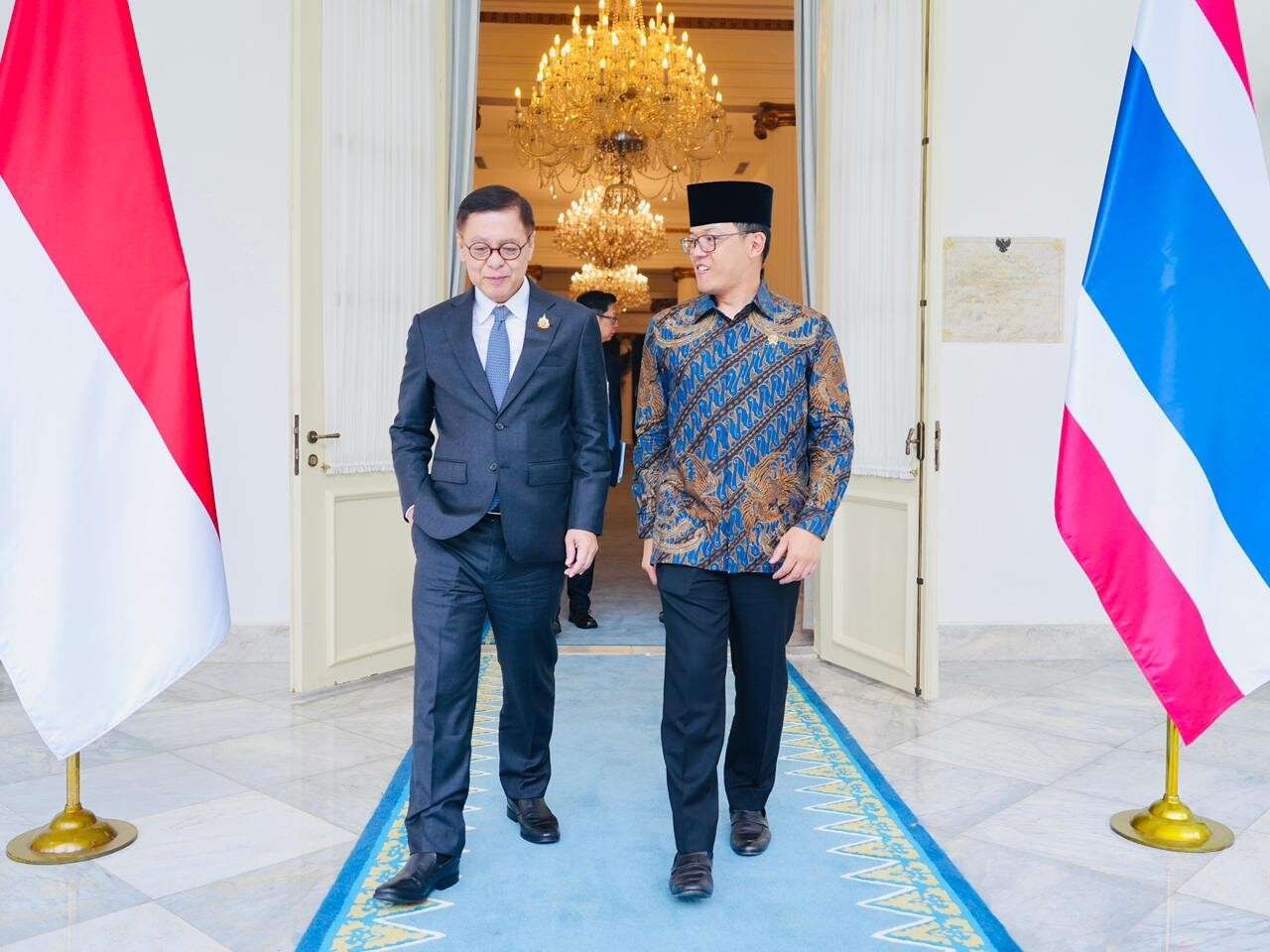 Pertemuan Bilateral Menlu RI-Menlu Thailand di Jakarta