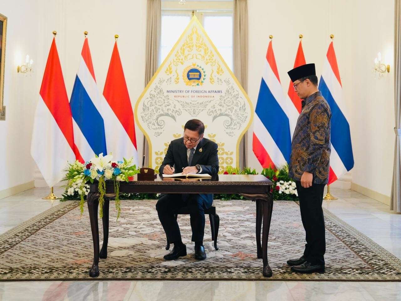 Pertemuan Bilateral Menlu RI-Menlu Thailand di Jakarta