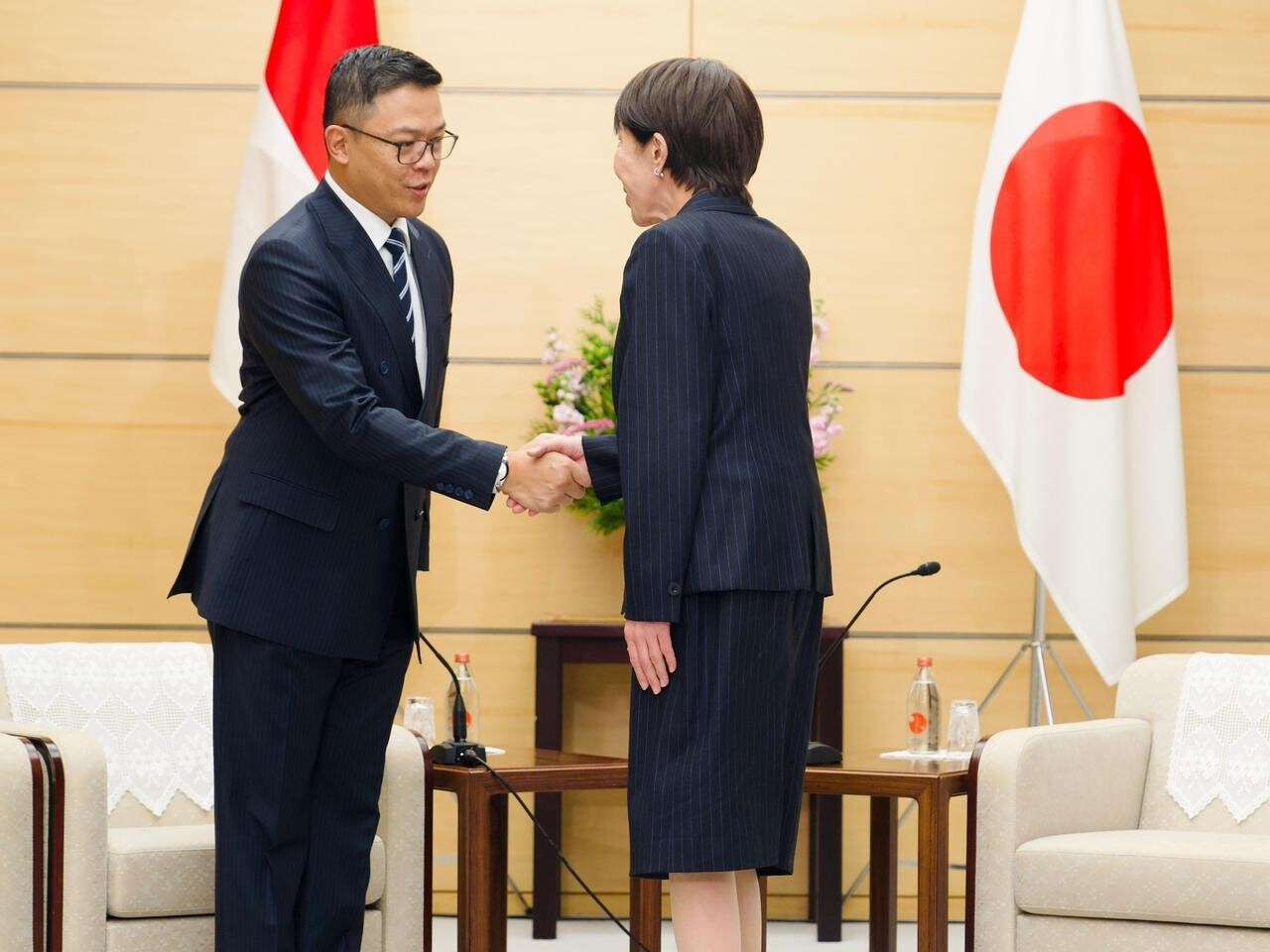 Kunjungan Kehormatan Menlu-Menhan RI ke PM Jepang