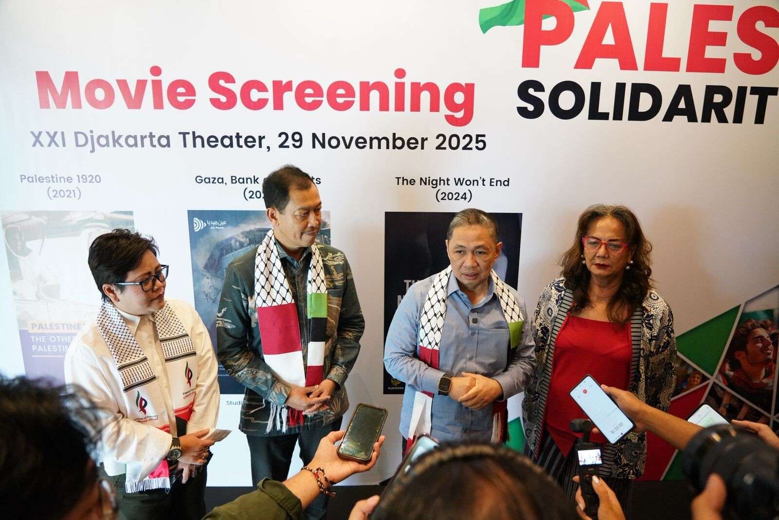 Pemutaran Film Meriahkan Pekan Solidaritas Palestina di Jakarta