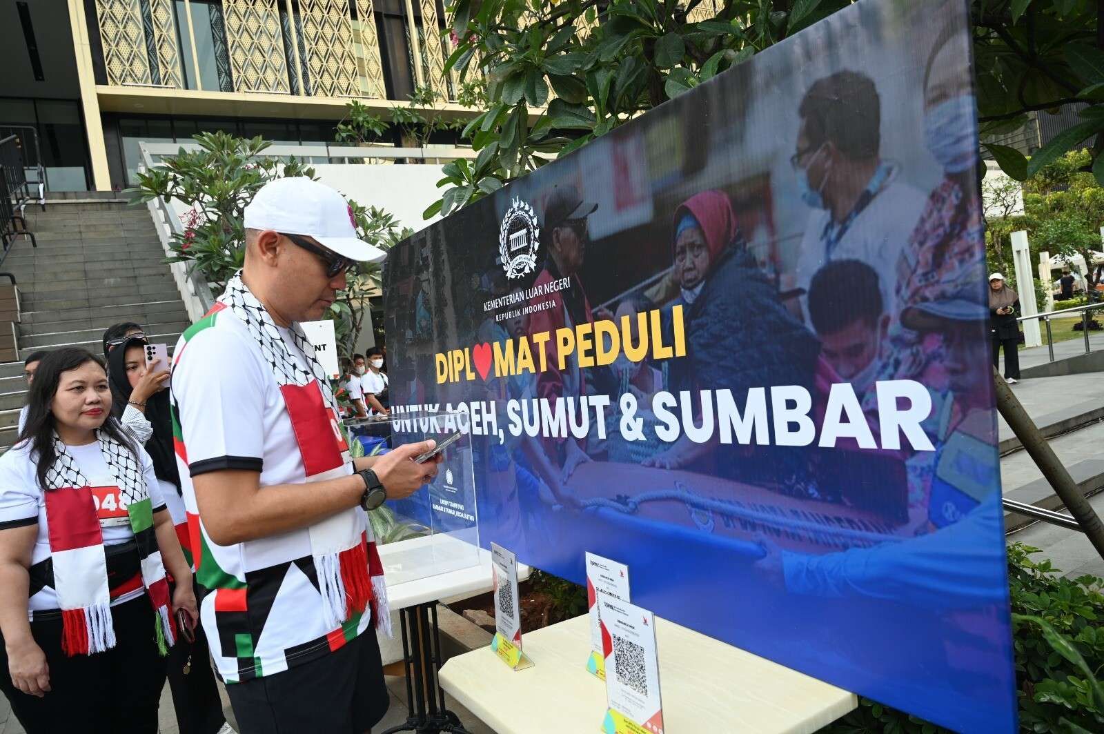 Ratusan Orang Ikut Walk for Palestine” di Jakarta