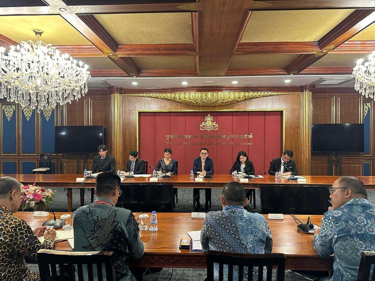Kunjungan Kerja Wamenlu RI ke Phnom Penh