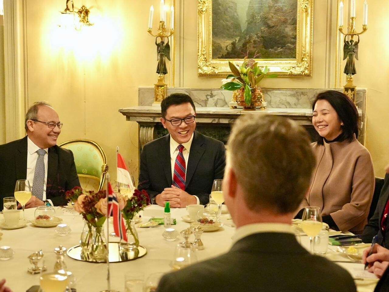 Pertemuan Bilateral Menlu RI-Norwegia di Oslo