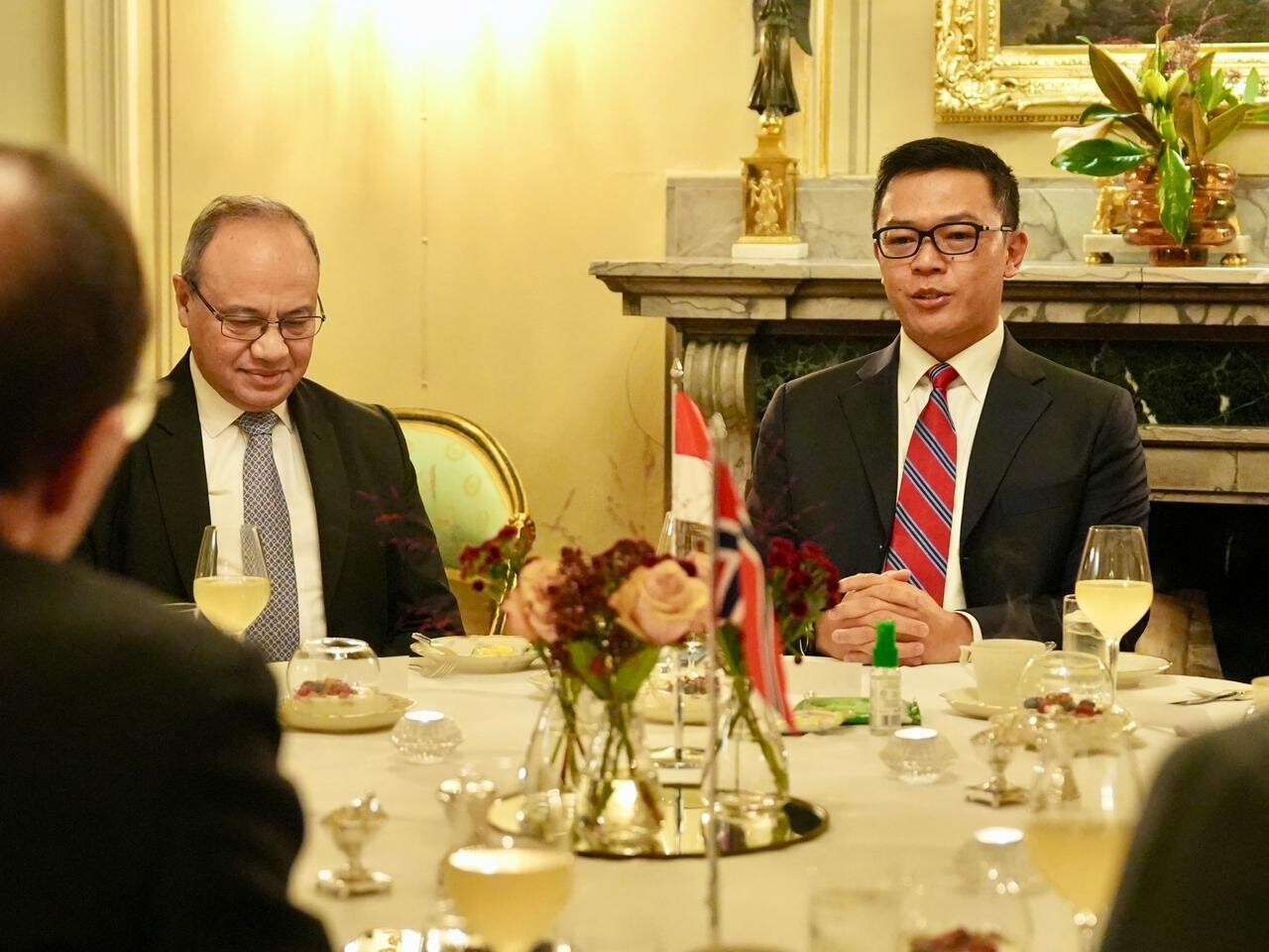 Pertemuan Bilateral Menlu RI-Norwegia di Oslo