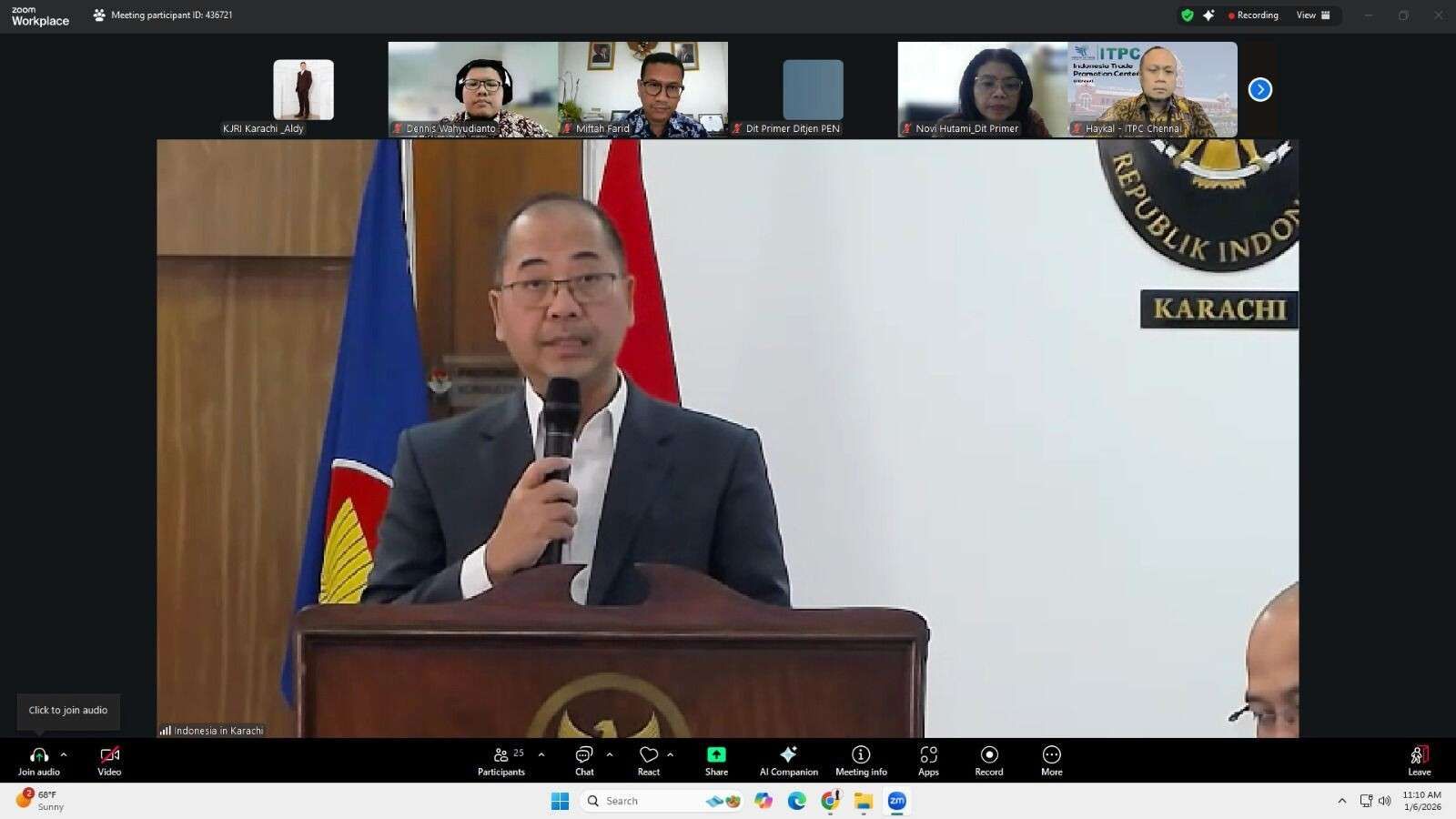 Indonesia dan Pakistan Gelar Forum Perdagangan