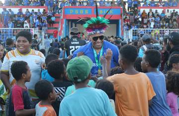 Pesta Juara PSBS Biak