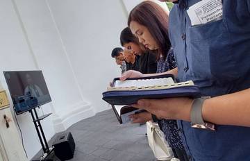 Ibadah Jumat Agung di Gereja Immanuel Jakarta