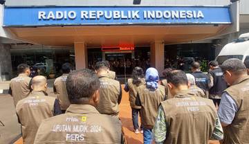 Pelepasan Tim Ekspedisi Mudik RRI 2024 