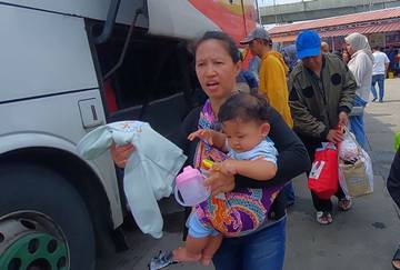 Suasana Arus Mudik di Terminal Lebak Bulus Jakarta