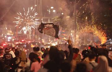 Gebyar Malam Takbiran di Jakarta