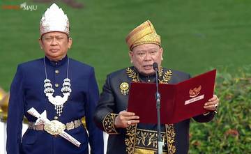 Pembacaan Teks Pancasila dan UUD 1945 di Dumai