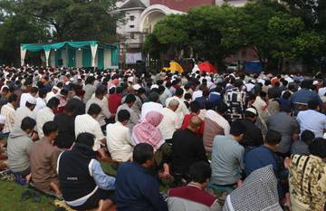 Salat Iduladha di Depok