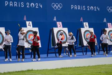 Aksi Pemanah Perorangan Putri Indonesia di Olimpiade Paris