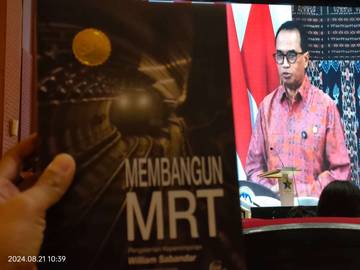 Peluncuran Buku "Membangun MRT: Pengalaman Kepemimpinan William Sabandar"