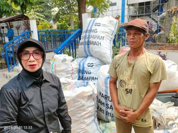Bank Sampah Bersih di Tengah Kampus UBL