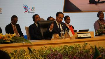 Presiden Joko Widodo Buka Joint Leaders' IAF ke-2