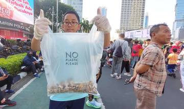 Kampanye Kebersihan di Jakarta