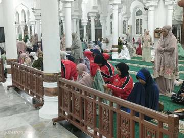 Keramahan Masjid Baiturrahman Menyambut Jemaah PON 2024