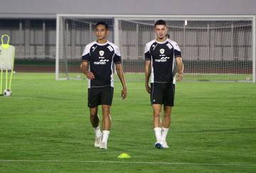 Latihan Perdana Timnas Indonesia Jelang Hadapi Jepang