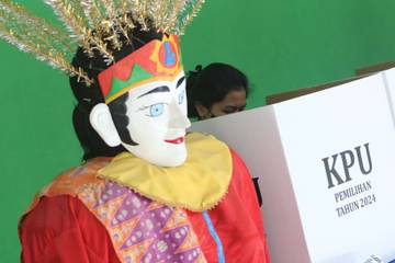Antusias Warga Kampung Betawi di Pilkada 2024