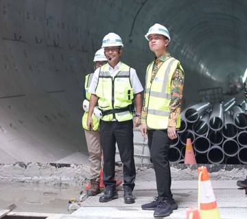 Wapres Ingin Proyek MRT Glodok-Kota Selesai Tepat Waktu