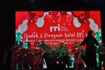 RRI Tutup Perayaan Ibadah Natal 2024 dengan Meriah