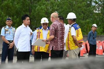 Wapres Tinjau Gerbang Tol KM 149 Gedebage Bandung  