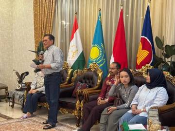 Peluncuran E-book Pengalaman WNI Sebagai Duta Bangsa di Kazakhstan