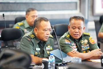Rapat Pimpinan Kementerian Pertahanan dan TNI