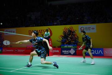 Momen Ganda Putra Indonesia Rahmat Hidayat/Yeremia Yacob Rambitan