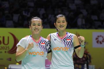 Ganda Putri Ana/Tiwi Sukses ke 16 besar Indonesia Masters 