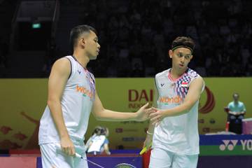 Fajar/Rian Sukses Masuk 16 besar Indonesia Masters 2025