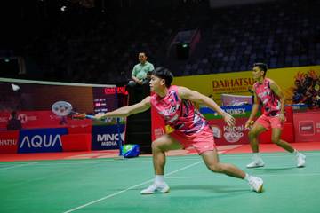 Fikri/Daniel Gugur di 16 Besar Indonesia Masters 2025