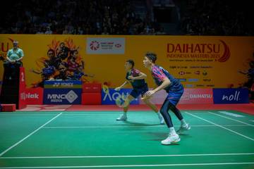 Fajar/Rian Bungkam Pasangan Malaysia di Indonesia Masters 2025