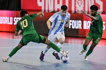 Aksi Pemain Timnas Futsal Argentina Kalahkan Arab Saudi