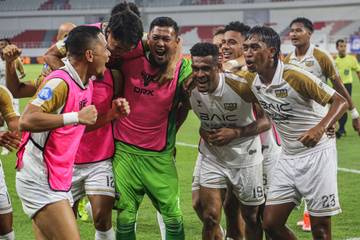 Aksi Pemain Dewa United Kalahkan PSIS Semarang 4-1