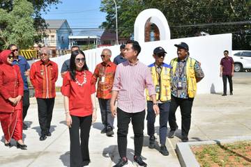 Wapres Tinjau Penataan Kawasan Pusaka di Kota Singkawang