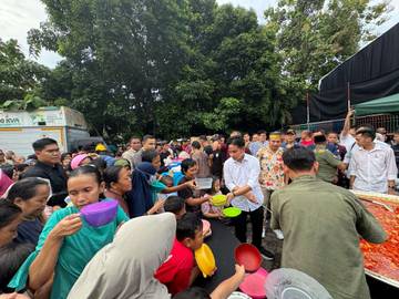 Wapres Bantu Chef Bobon di Program Masak Besar