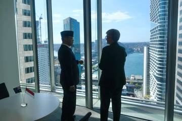 Pertemuan Bilateral Menlu RI-Australia