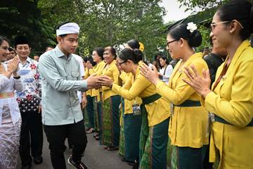 Wapres Hadiri Tawur Agung Kesanga di Candi Prambanan