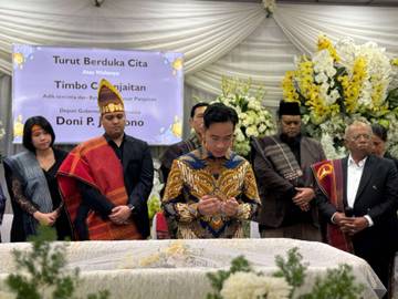 Wapres Gibran Melayat Adik Luhut Binsar Pandjaitan