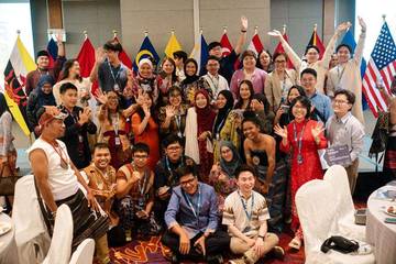 AS Kenalkan Ekonomi Biru kepada Puluhan Pemuda Indonesia-Singapura 