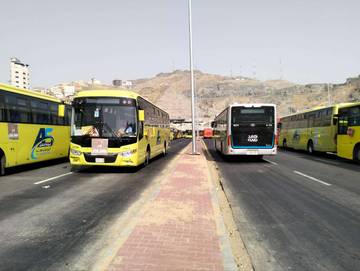 Situasi Jemaah di Terminal Syib Amir Makkah Usai Umrah 