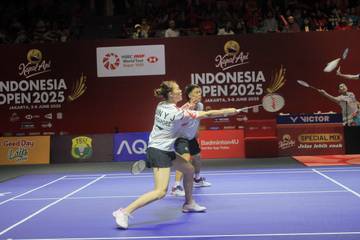 Rinov/Pitha Terhenti di Babak Pertama Indonesia Open 2025