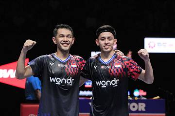 Dramatis, Fajar/Rian ke Semifinal Indonesia Open 2025