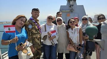 Promosi Budaya KRI Sultan Iskandar Muda di Lebanon