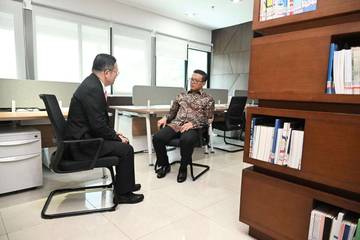 Menlu RI Berkunjung ke Markas Besar ASEAN