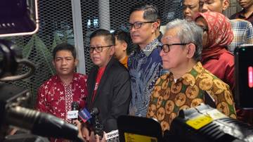 Sekjen PDIP Hasto Kristiyanto Resmi Bebas