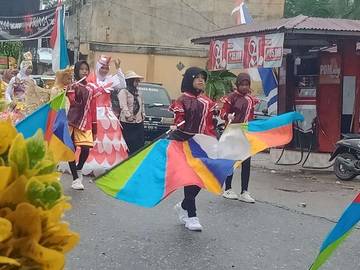 Kemeriahan Karnaval HUT Ke-80 RI Warnai Sarolangun