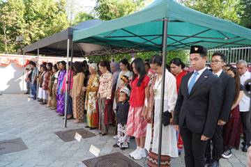Peringatan HUT RI di Bucharest Obati Kerinduan WNI 